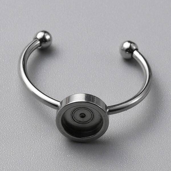 304 Stainless Steel Cuff Ring Components