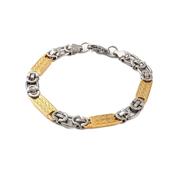201 Stainless Steel Link Chain Bracelets