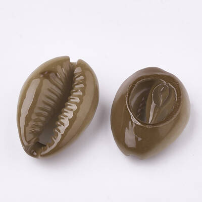 Spray Paint Cowrie Shell Beads