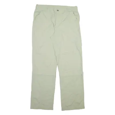 COLUMBIA Mens Trousers Green Regular Straight W34 L32