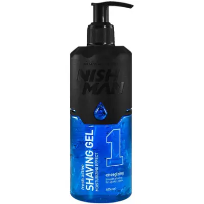 Nishman Fresh Active Energizing shaving gel 400 ml