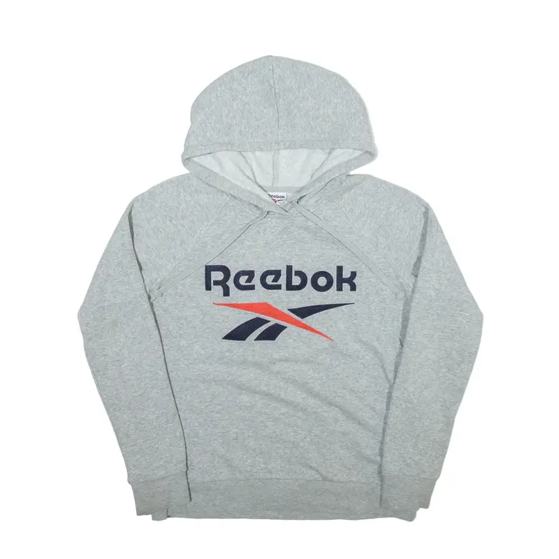 REEBOK 2019 Hoodie Grey Pullover Mens S