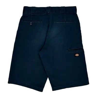 Dickies Shorts - 32W 13L Navy Polyester Blend