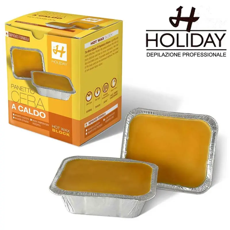 Hot wax holiday classic natural formula 2 x 500 ml