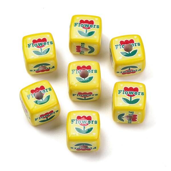 Opaque Acrylic Beads