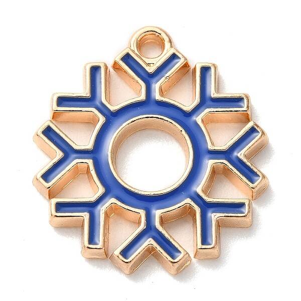 Christmas Zinc Alloy Enamel Pendants