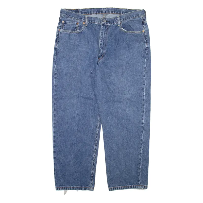 LEVI'S 550 Jeans Mens Blue Relaxed Tapered W40 L29