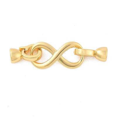 Brass Fold Over Clasps