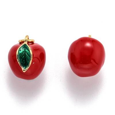 Brass Enamel Charms