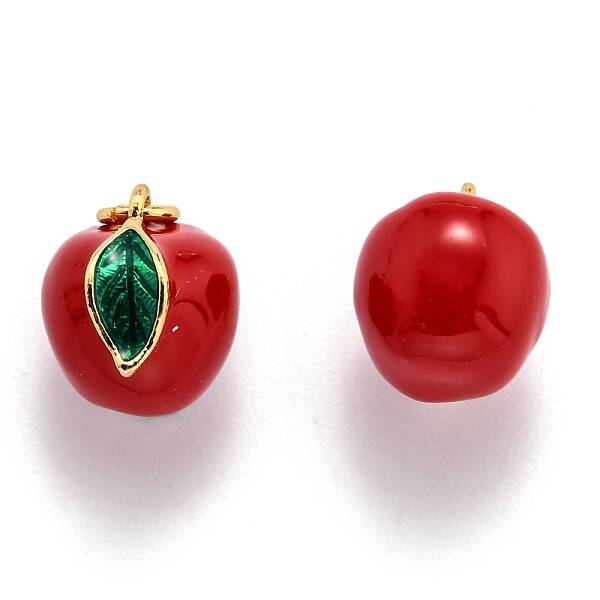 Brass Enamel Charms