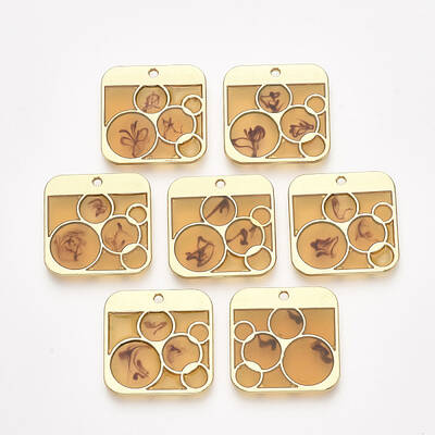 Epoxy Resin Pendants