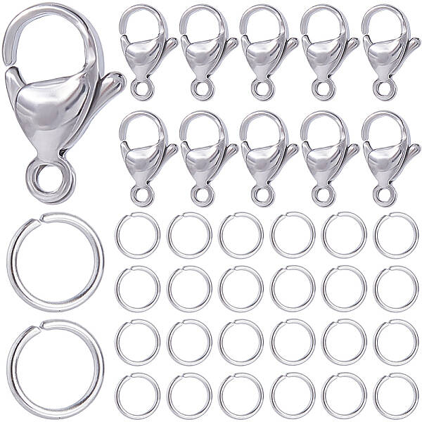 304 Stainless Steel Lobster Claw Clasps