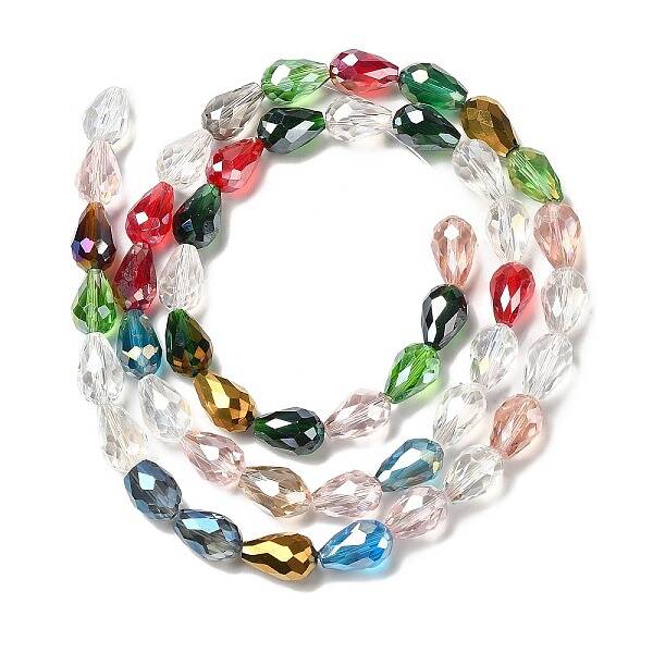 Electroplate Glass Beads Strands