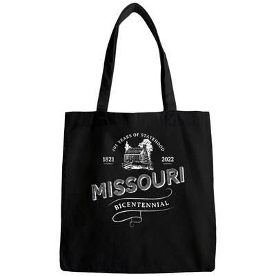 Missouri Bicentennial 1821-2022 Celebrate 200th Anniversary Tote Bag
