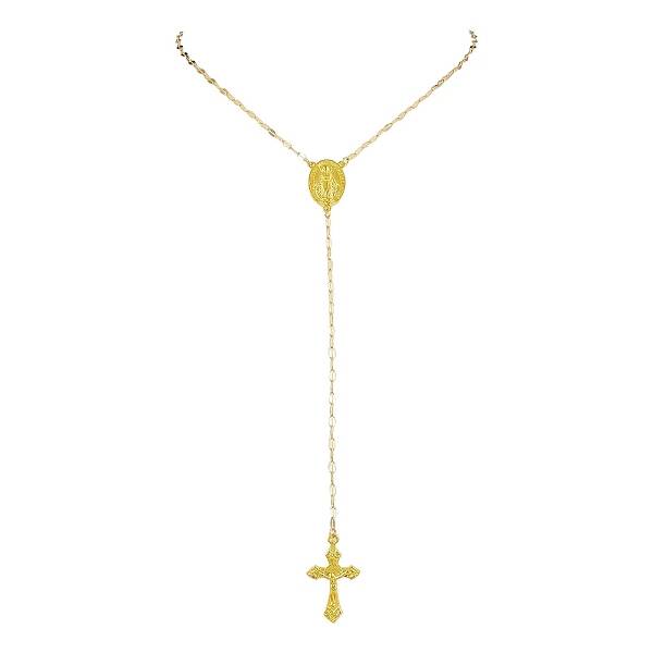 Alloy Cross Pendant Necklaces for Women