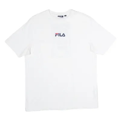 FILA Mens T-Shirt White Crew Neck L