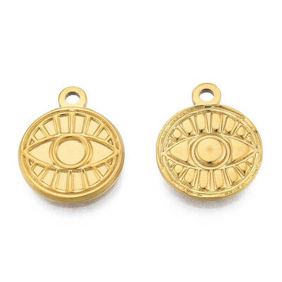 Ion Plating(IP) 201 Stainless Steel Pendants