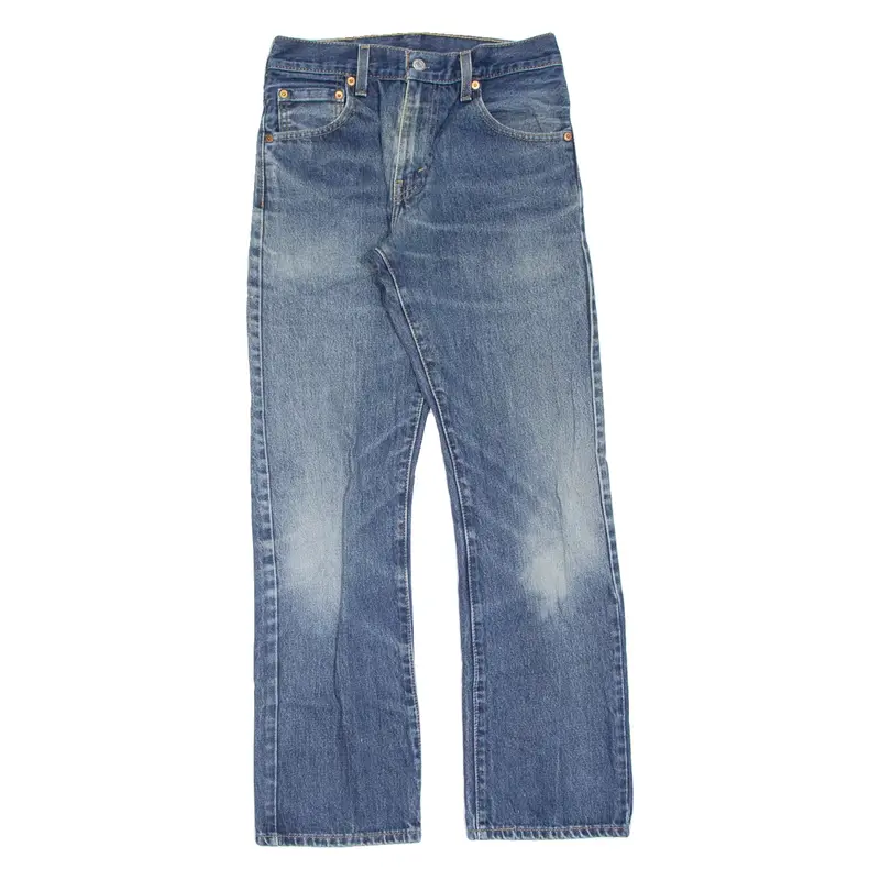LEVI'S 517 Jeans Womens Blue Regular Bootcut Stone Wash W29 L32