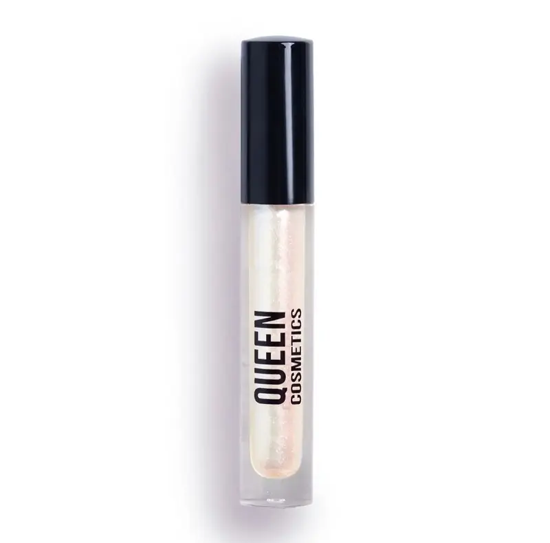QUEEN Cosmetics Astral Projection Lipstick - White Pearlescent Diamond Shimmer - Hydrating Vegan Formula - Long Lasting High ...