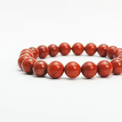 [Direct Buy] 1 Count red jasper bracelet