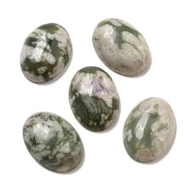 Natural Peace Jade Cabochons