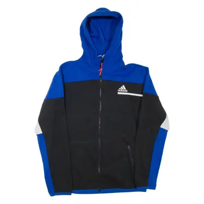 ADIDAS Mens Track Jacket Blue Colourblock XL