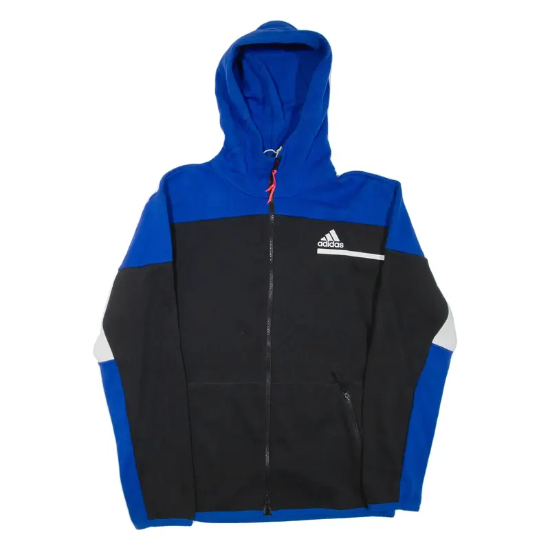 ADIDAS Mens Track Jacket Blue Colourblock XL