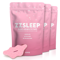 ZZSLEEP Beauty Mouth Tape Bundle (3 Month Supply) – Lip Shaped Tape for Rest, Recovery & Nasal Breathing