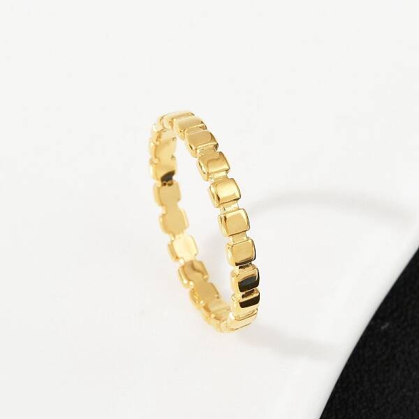 304 Stainless Steel Plain Band Finger Rings