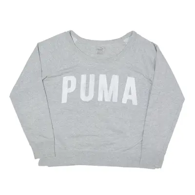 PUMA Sweatshirt Grey Womens UK 14