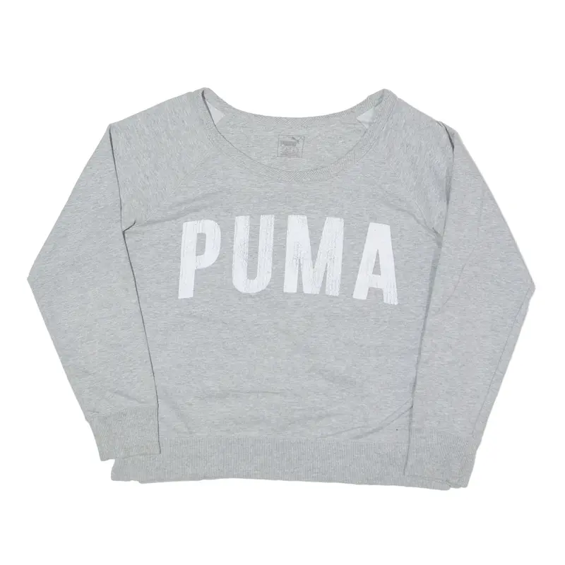 PUMA Sweatshirt Grey Womens UK 14