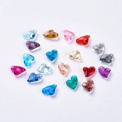 Transparent Acrylic Charms