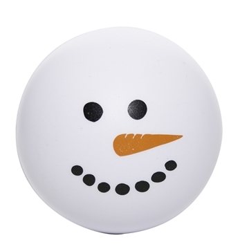 150 Customized Holiday Snowman Ball - Stress Relief