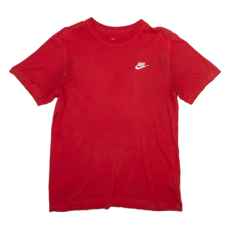 NIKE Mens T-Shirt Red S