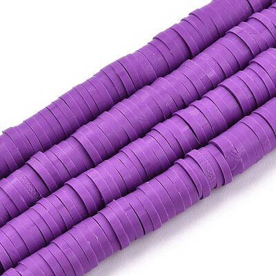Handmade Polymer Clay Bead Strands