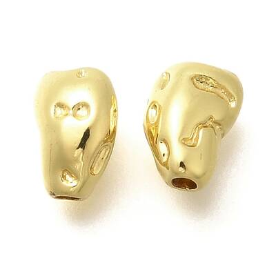 Rack Plating Nuggets Brass Beads