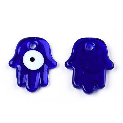 Transparent Handmade Lampwork Pendants
