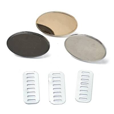 (Defective Closeout Sale: Scratched) Zinc Alloy Bag Decorative Clasps