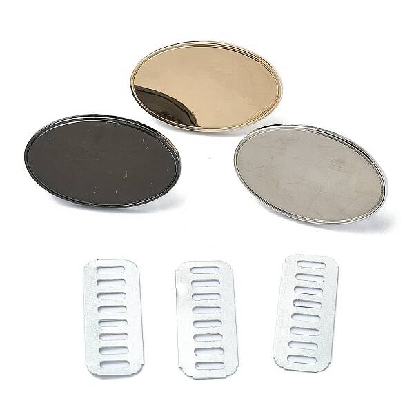 (Defective Closeout Sale: Scratched) Zinc Alloy Bag Decorative Clasps