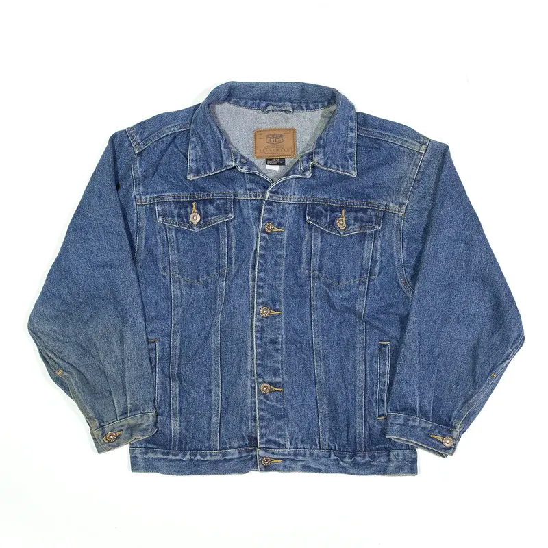 ROUTE 66 Jacket Blue Denim Womens S