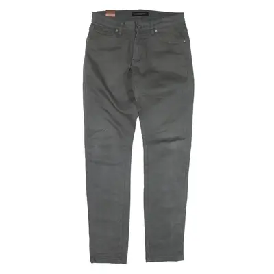 SONNY BONO Trousers Grey Slim Skinny Womens W28 L30
