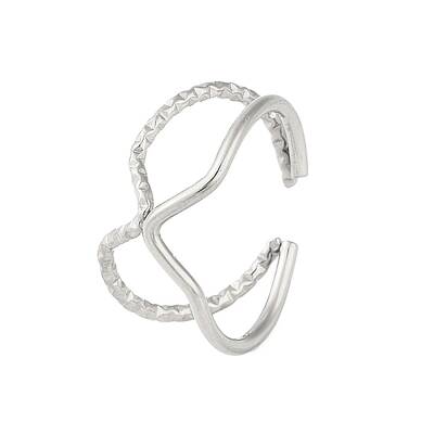 Non-Tarnish 304 Stainless Steel Open Cuff Rings