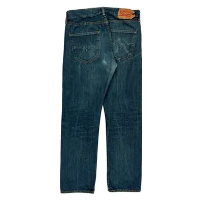501 Levis Jeans - 32W 29L Blue Cotton | Size: 32″ waist