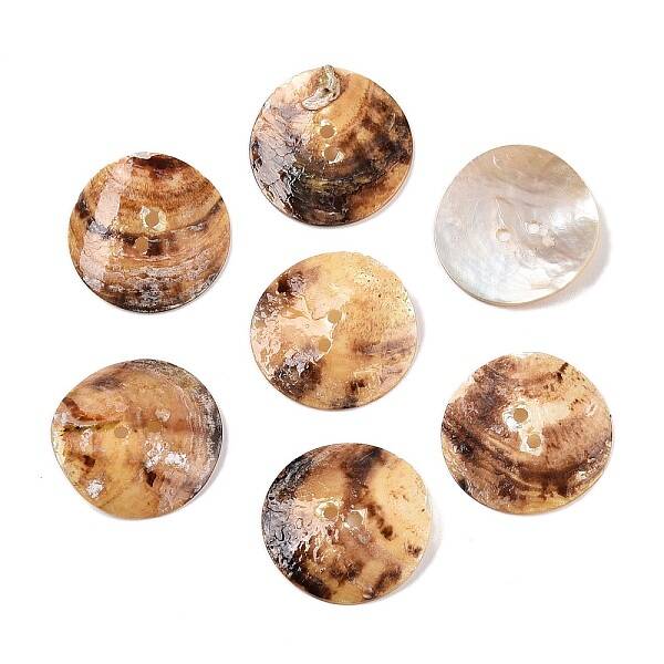 2-Hole Mother of Pearl Buttons