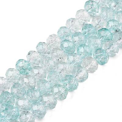 Transparent Glass Beads Strands