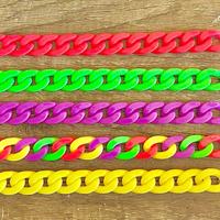 NEON Acrylic Hat Chains For Trucker And Other Caps