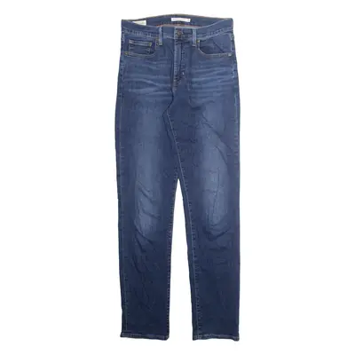 LEVI'S Womens Jeans Blue Regular Straight Stone Wash W29 L33