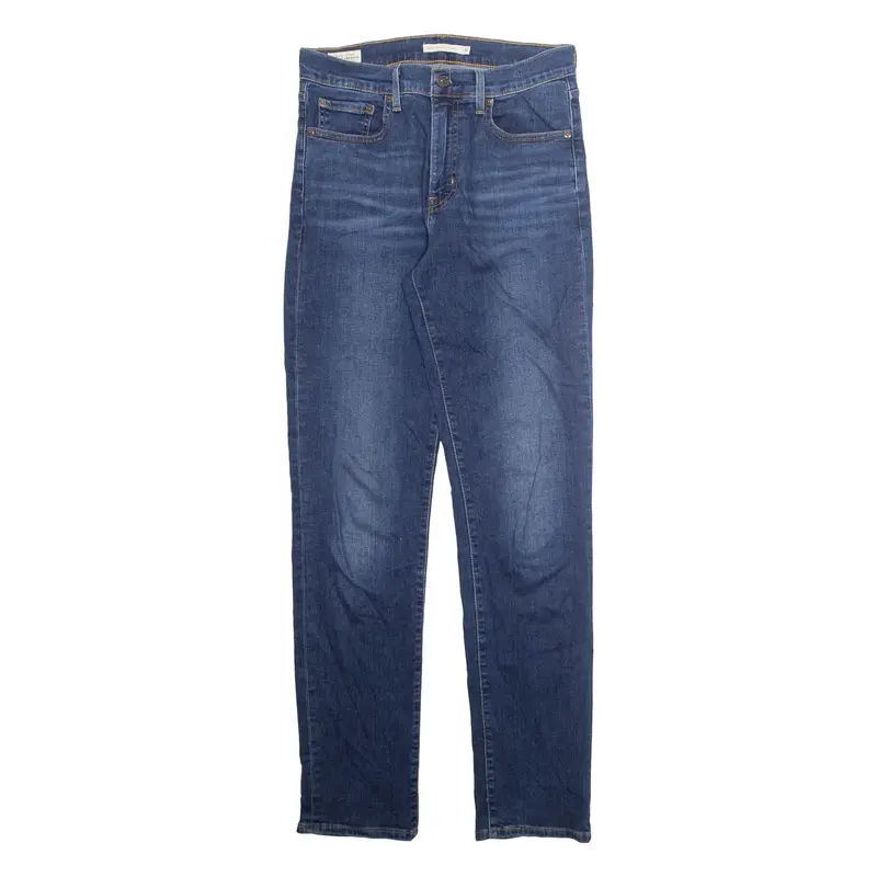 LEVI'S Womens Jeans Blue Regular Straight Stone Wash W29 L33