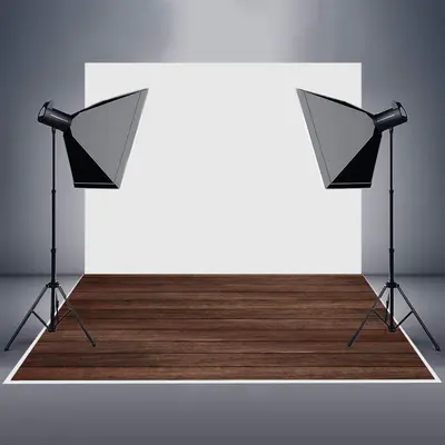 Transverse Wood Floor Mat For Photography - Aperturee