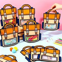 40 Pcs Plastic Hand-held Packaging Bag, Toy Snack Gift Bag, Party Favor Gifts Birthday Party Bags, for Boys Girls Handheld Gi...